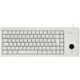 CHERRY Compact-Keyboard G84-4420, Tastatur hellgrau, US-Layout, Cherry Mechanisch
