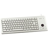 CHERRY Compact-Keyboard G84-4420, Tastatur hellgrau, US-Layout, Cherry Mechanisch