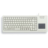 CHERRY XS Touchpad Keyboard G84-5500, Tastatur grau, DE-Layout, Rubberdome