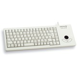 CHERRY XS Trackball Keyboard G84-5400, Tastatur grau, DE-Layout