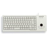 CHERRY XS Trackball Keyboard G84-5400, Tastatur grau, DE-Layout