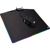 Corsair MM800 RGB Polaris Gaming, Gaming-Mauspad schwarz, Cloth Edition