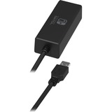 HORI USB 2.0 Adapter NSW-004U, USB-A Stecker > RJ-45 Buchse schwarz, 19cm