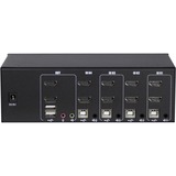 Inter-Tech IPC KVM Switch AS-42HA HDMI, KVM-Switch 