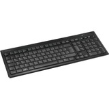 Kensington Advance Fit flache kabellose Tastatur schwarz, DE-Layout