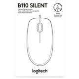 Logitech B110 Silent, Maus schwarz
