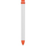 Logitech Crayon, Eingabestift silber/orange, für alle ab 2018 veröffentlichten iPads