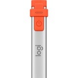 Logitech Crayon, Eingabestift silber/orange, für alle ab 2018 veröffentlichten iPads