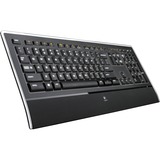 Logitech Illuminated Keyboard K740, Tastatur schwarz, DE-Layout