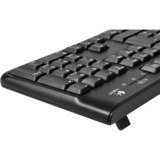 Logitech Keyboard K120 for Business, Tastatur schwarz, DE-Layout, Rubberdome