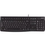 Logitech Keyboard K120 for Business, Tastatur schwarz, US-Layout, Plunger