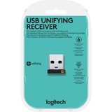 Logitech USB Unifying Receiver, Empfänger schwarz