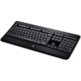 Logitech Wireless Illuminated Keyboard K800, Tastatur schwarz, DE-Layout, Retail