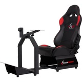 RaceRoom Game Seat RR3033, Gaming-Stuhl schwarz/rot