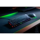 Razer Huntsman Mini, Gaming-Tastatur schwarz, DE-Layout, Razer Clicky Optical (Purple)