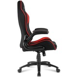 Sharkoon ELBRUS 1, Gaming-Stuhl schwarz/rot