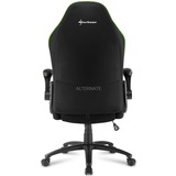 Sharkoon ELBRUS 1, Gaming-Stuhl schwarz/grün