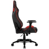 Sharkoon ELBRUS 2, Gaming-Stuhl schwarz/rot