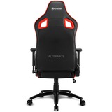 Sharkoon ELBRUS 2, Gaming-Stuhl schwarz/rot