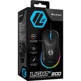 Sharkoon Light² 200, Gaming-Maus schwarz