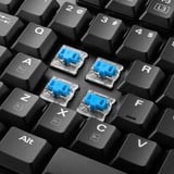 Sharkoon PureWriter RGB, Gaming-Tastatur schwarz, FR-Layout, Kailh Choc Low Profile Blue