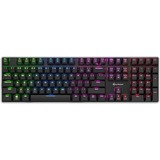 Sharkoon PureWriter RGB, Gaming-Tastatur schwarz, BE-Layout, Kailh Choc Low Profile Blue