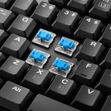 Sharkoon PureWriter RGB, Gaming-Tastatur schwarz, BE-Layout, Kailh Choc Low Profile Blue