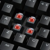 Sharkoon SKILLER SGK3, Gaming-Tastatur schwarz, US-Layout, Kailh Red