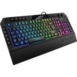 Sharkoon SKILLER SGK5, Gaming-Tastatur schwarz, DE-Layout, Rubberdome