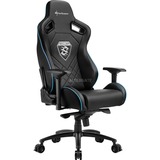 Sharkoon SKILLER SGS4, Gaming-Stuhl schwarz/blau