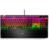 SteelSeries APEX 7, Gaming-Tastatur schwarz, DE-Layout, SteelSeries QX2 Red