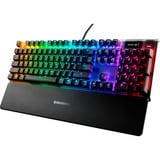 SteelSeries APEX 7, Gaming-Tastatur schwarz, DE-Layout, SteelSeries QX2 Brown