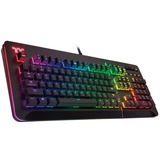 Thermaltake Level 20 RGB Cherry Silver Switch, Gaming-Tastatur schwarz, DE-Layout, Cherry MX RGB Speed Silver