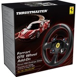 Thrustmaster Ferrari GTE Wheel Add-On, Austausch-Lenkrad schwarz, Ferrari 458 Challenge Edition