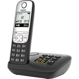 Gigaset A690 A, analoges Telefon schwarz, DECT, Anrufbeantworter