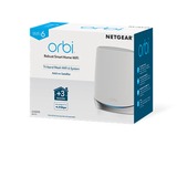 Netgear Orbi WiFi 6 System Zusatzsatellit (RBS750), Mesh Access Point weiß/silber