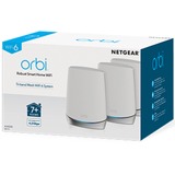 Netgear Orbi WiFi 6 System (RBK753) AX4200, Mesh Router weiß/silber