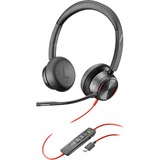 Plantronics Blackwire C8225, Headset schwarz, ANC, USB-C