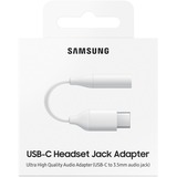 SAMSUNG Adapter EE-UC10J USB-C > 3,5mm Klinkenbuchse weiß