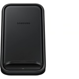 SAMSUNG Wireless Charger Stand, 15W EP-N5200, Ladegerät schwarz, Schnellladefunktion 2.0