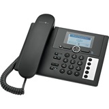 Telekom Concept PA 415, analoges Telefon schwarz, mit Anrufbeantworter