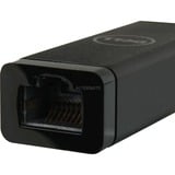Dell USB 3.2 Gen 1 Adapter, USB-A Stecker > RJ-45 Buchse schwarz, Gigabit LAN