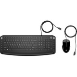 HP Pavillon Tastatur und Maus 200, Desktop-Set schwarz, DE-Layout
