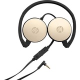 HP Stereo-Headset H2800  schwarz/gold, Klinke