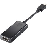 HP USB Adapter, USB-C Stecker > HDMI 2.0 Buchse schwarz