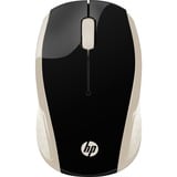 HP Wireless Maus 200  schwarz/gold