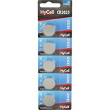 HyCell Lithium Knopfzellen CR2025, Batterie 5 Stück