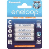 Panasonic Eneloop, Akku AAA (Micro), 4 Stück