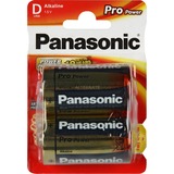 Panasonic Pro Power Gold D LR20PPG/2BP, Batterie silber