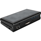 Targus Universal USB-A 3.0 DV, Dockingstation schwarz, HDMI, DVI-I, USB-C, USB